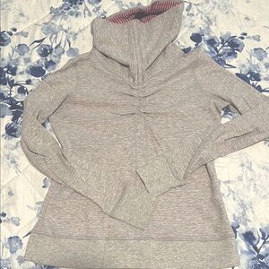 Lululemon Gray High-Neck long sleeve top sz 4